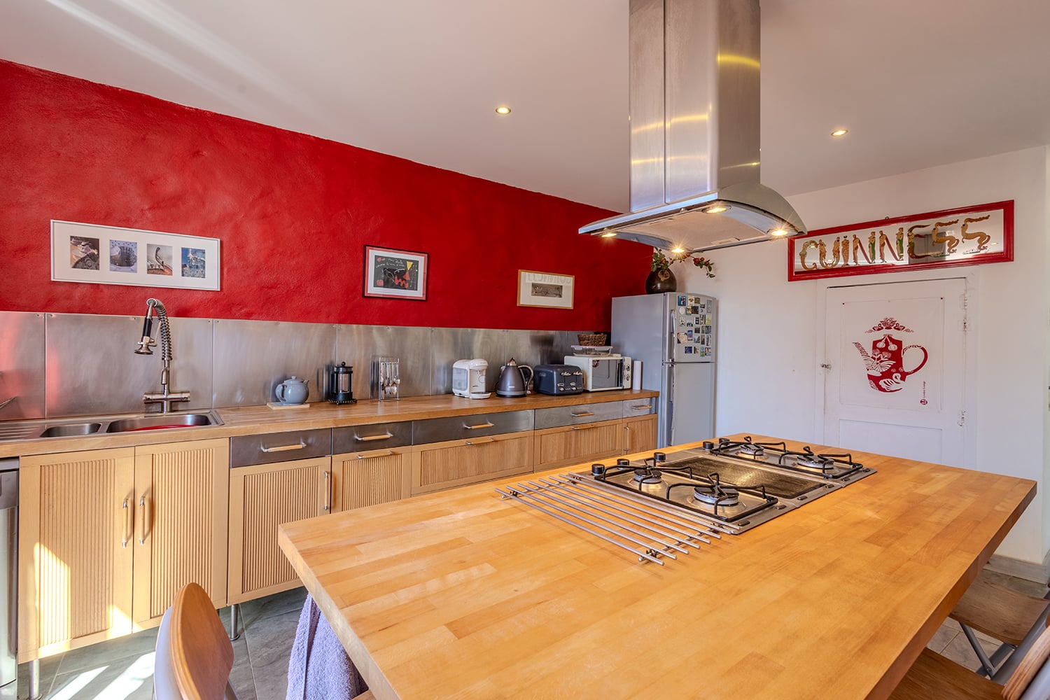 Kitchen | Holiday home in Faugères