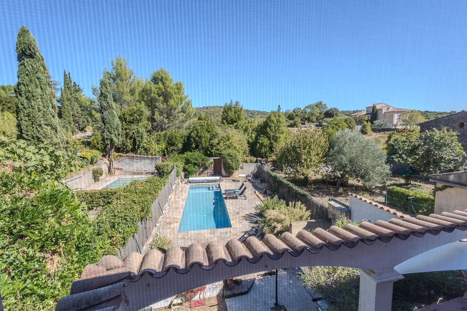 View from bedroom window