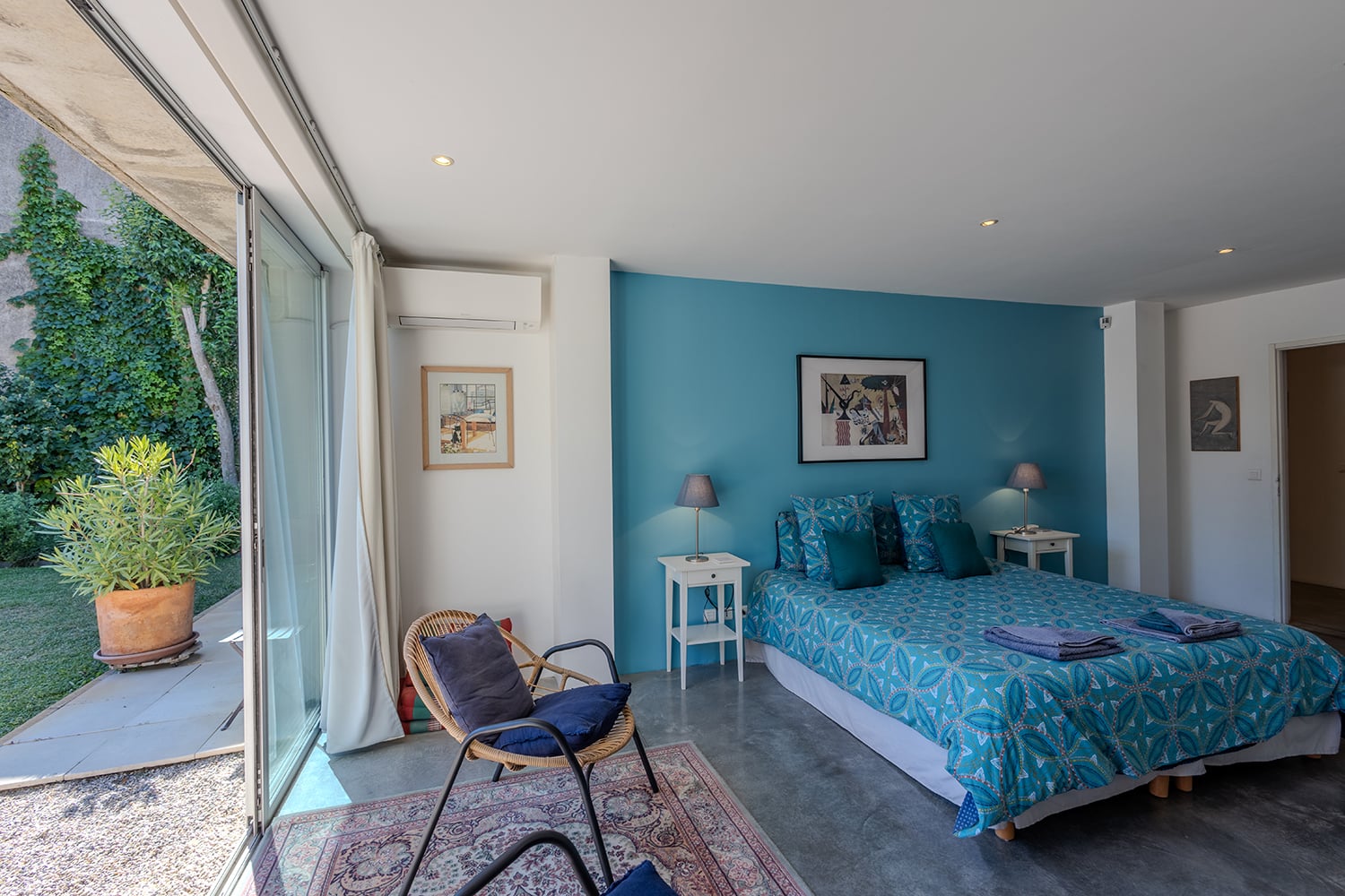 Bedroom | Holiday home in Pézenas