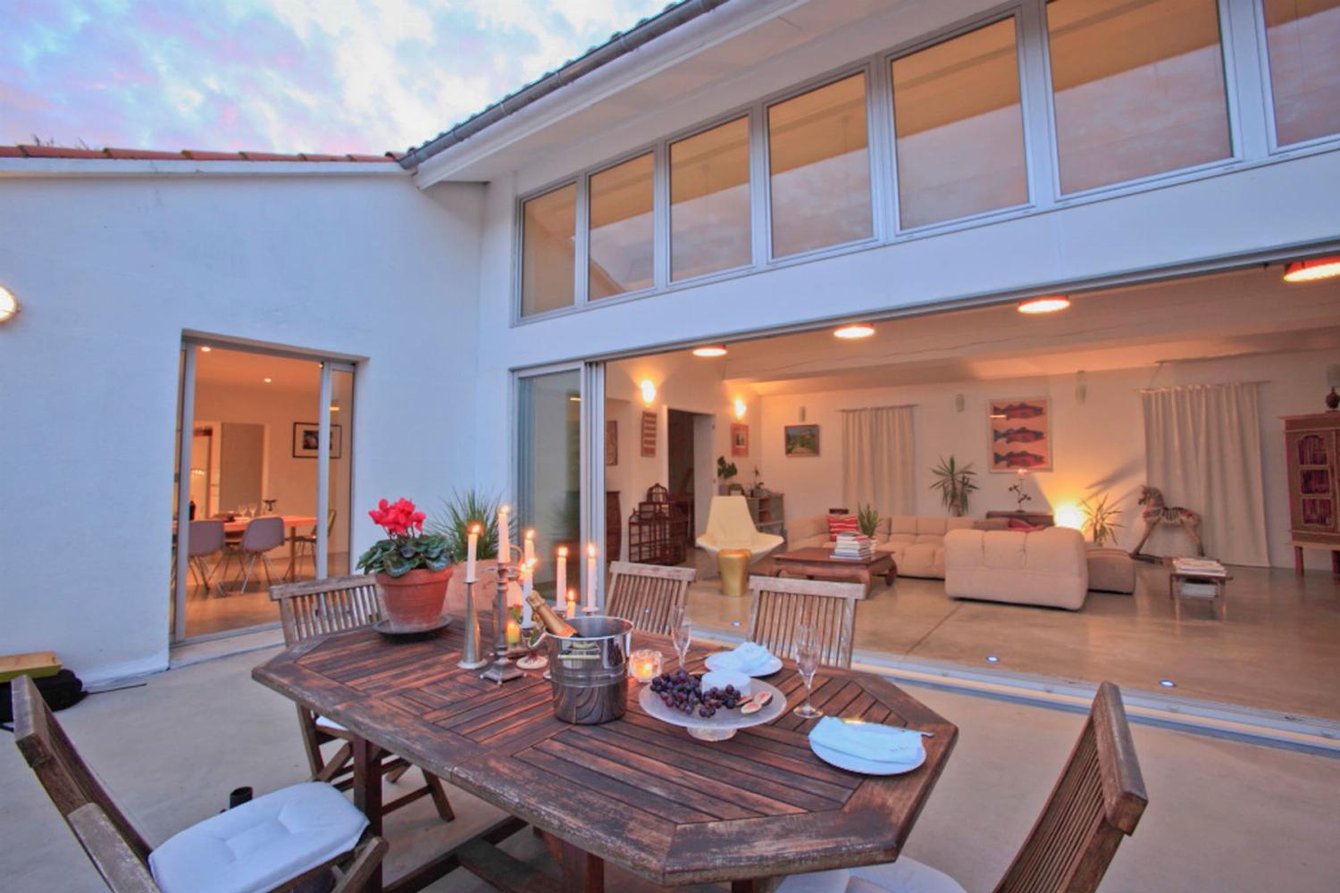 Dining terrace