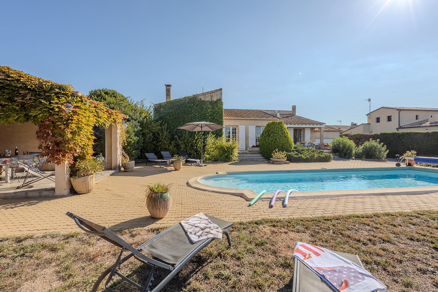 Holiday villa in Bessan with private heated pool Holiday villa in Bessan with private heated pool