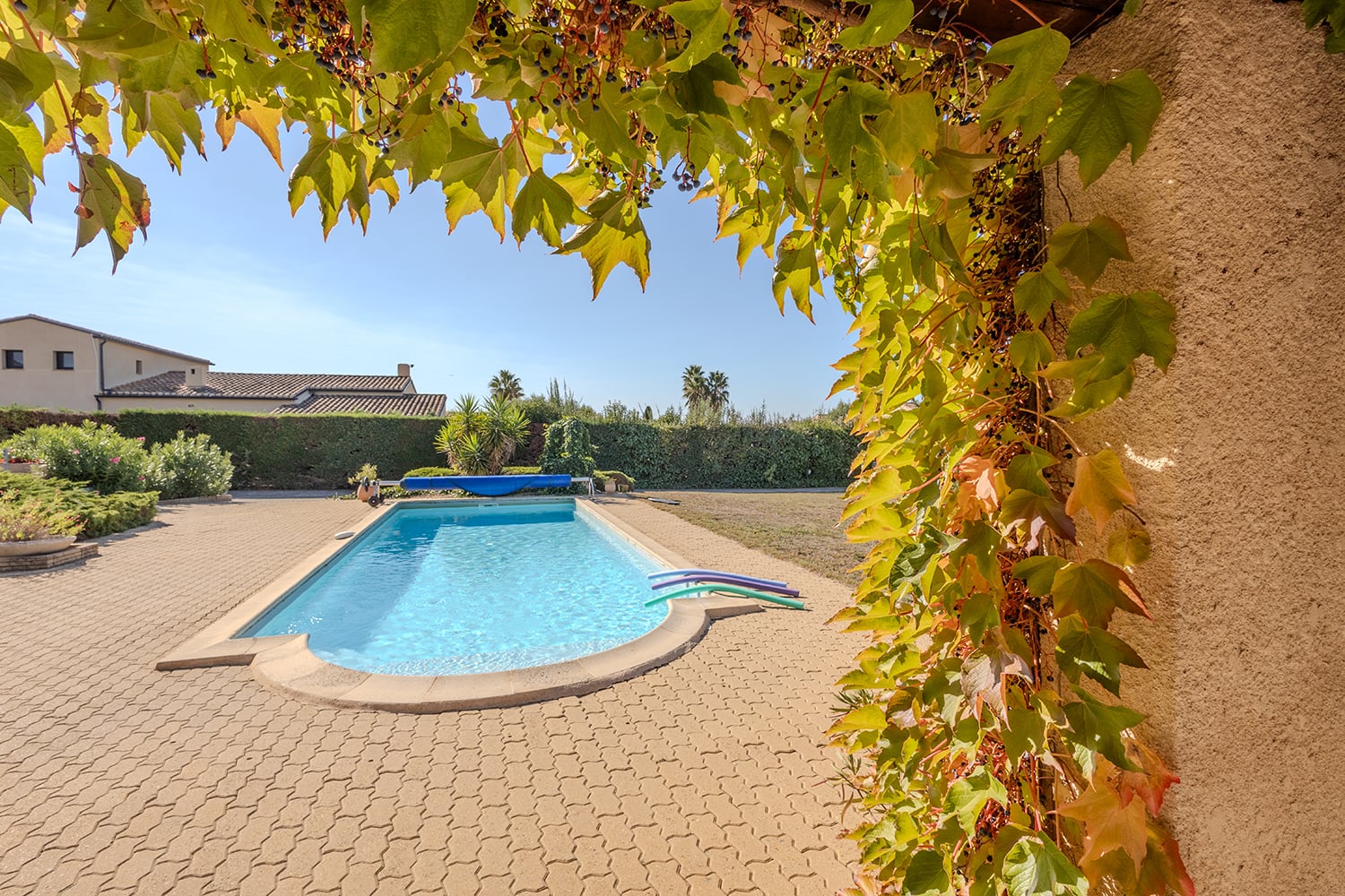 Private heated pool Private heated pool