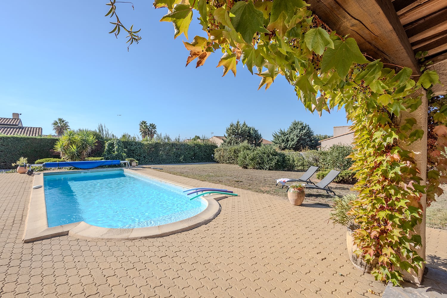 Private heated pool Private heated pool