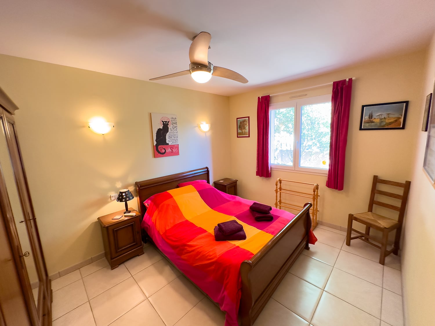 Bedroom | Vacation villa in Pézenas