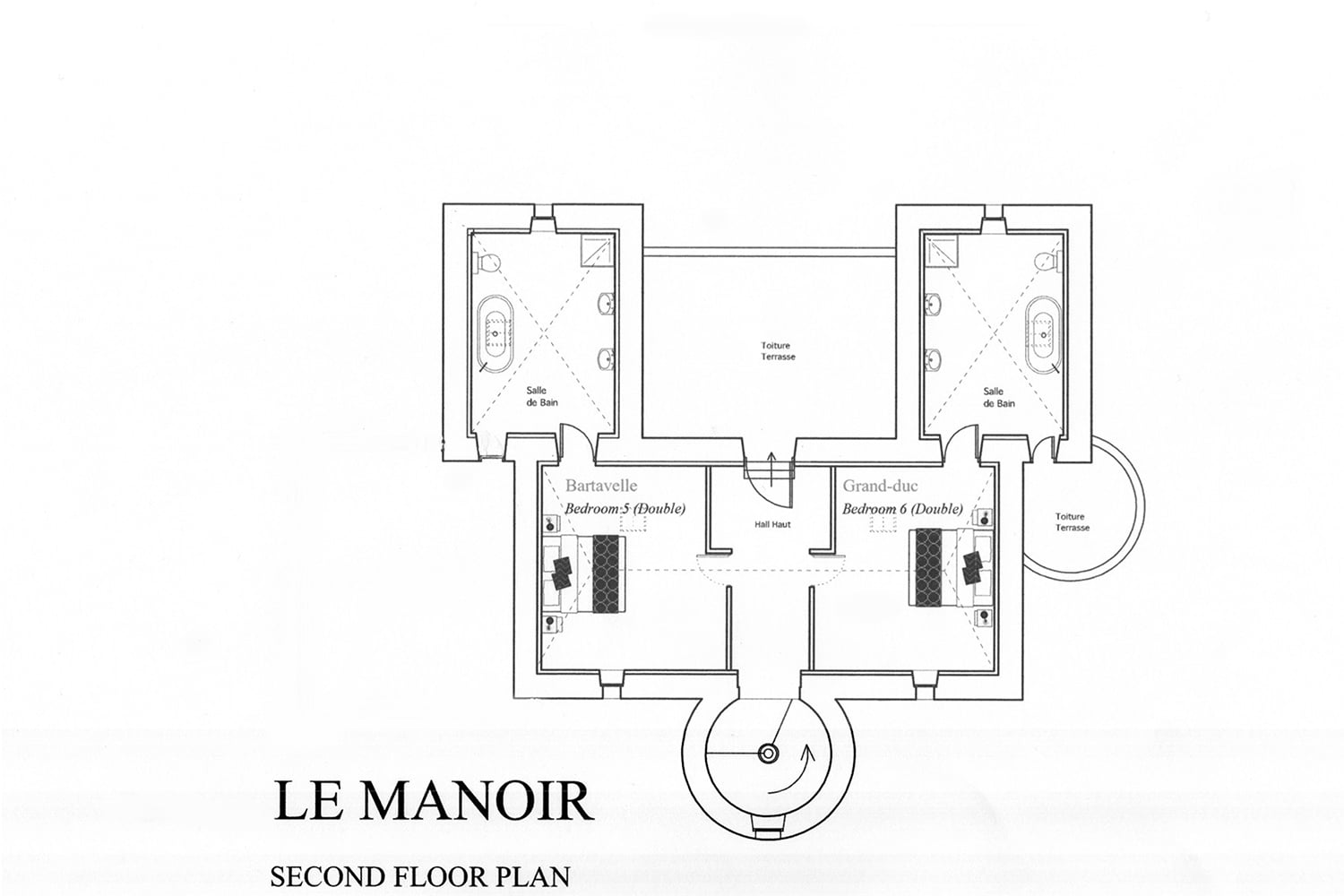 Château floor plan