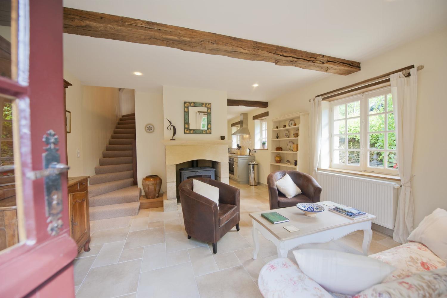 Living room | Rental cottage in Nouvelle-Aquitaine