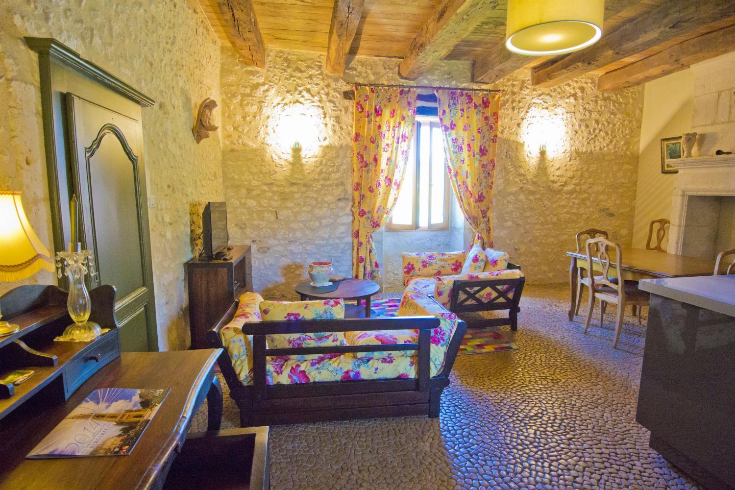 Living room | Holiday accommodation in Dordogne