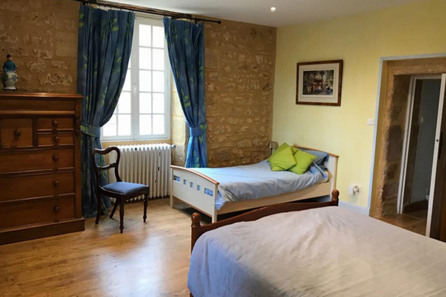 Bedroom | Rental home in Dordogne