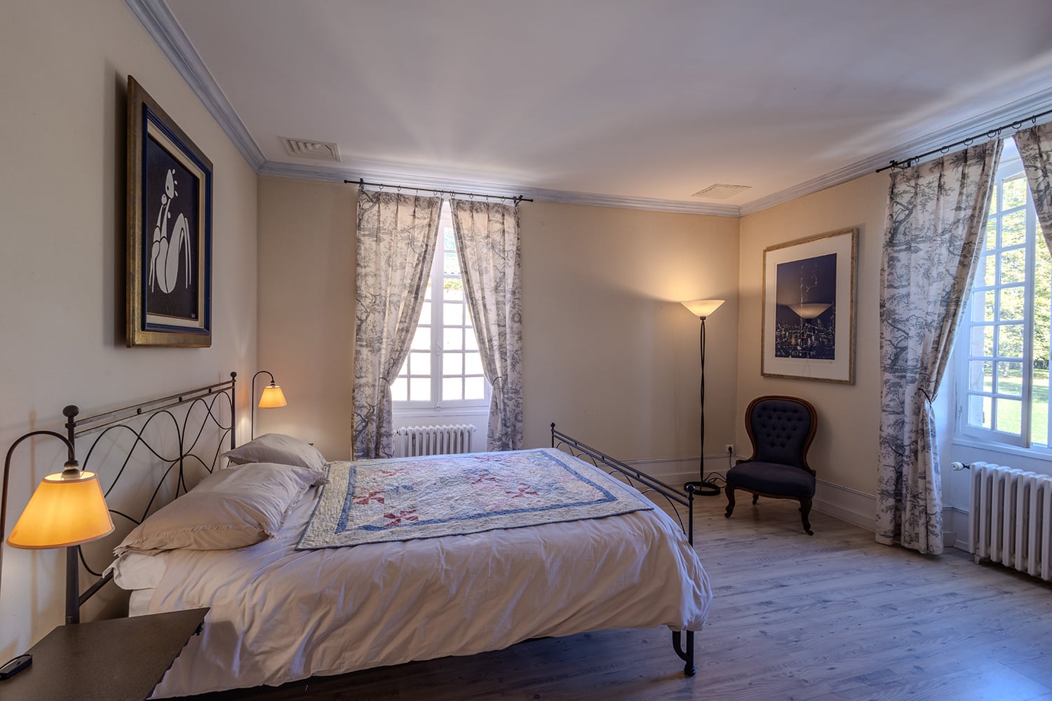 Bedroom | Rental home in Dordogne
