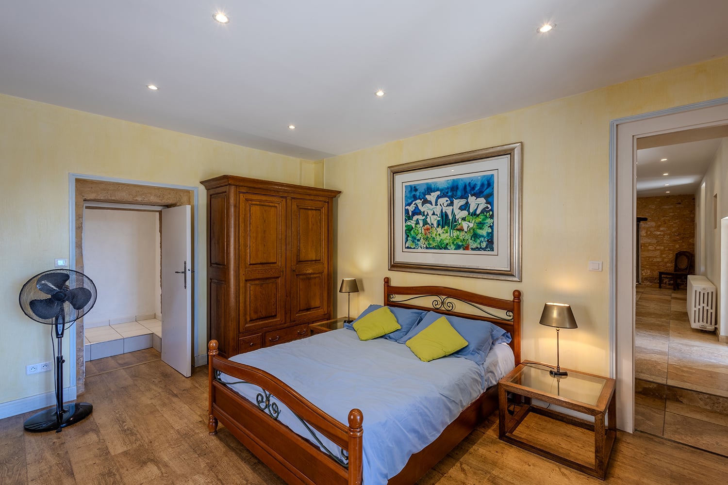 Bedroom | Rental home in Dordogne