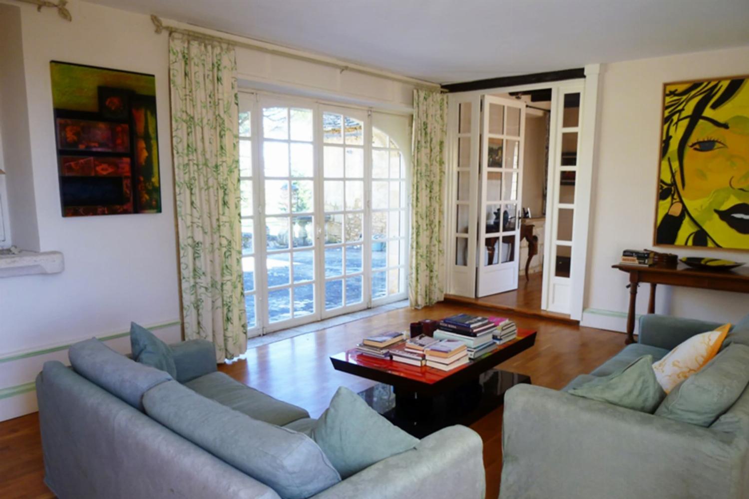 Living room | Rental home in Dordogne