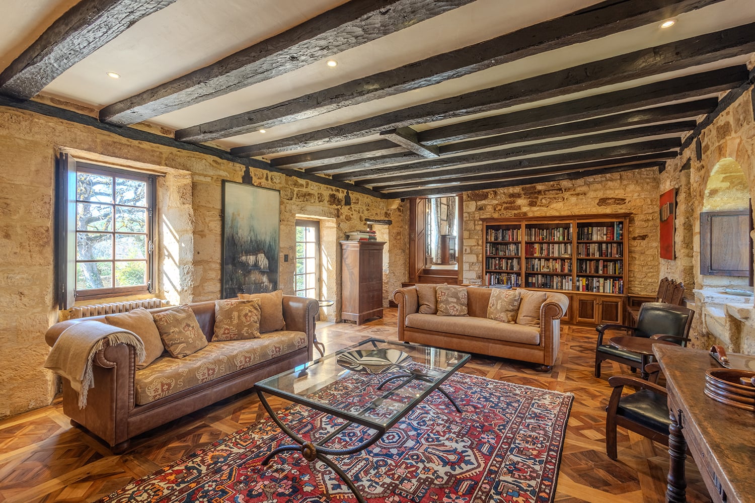 Sitting room | Rental home in Dordogne