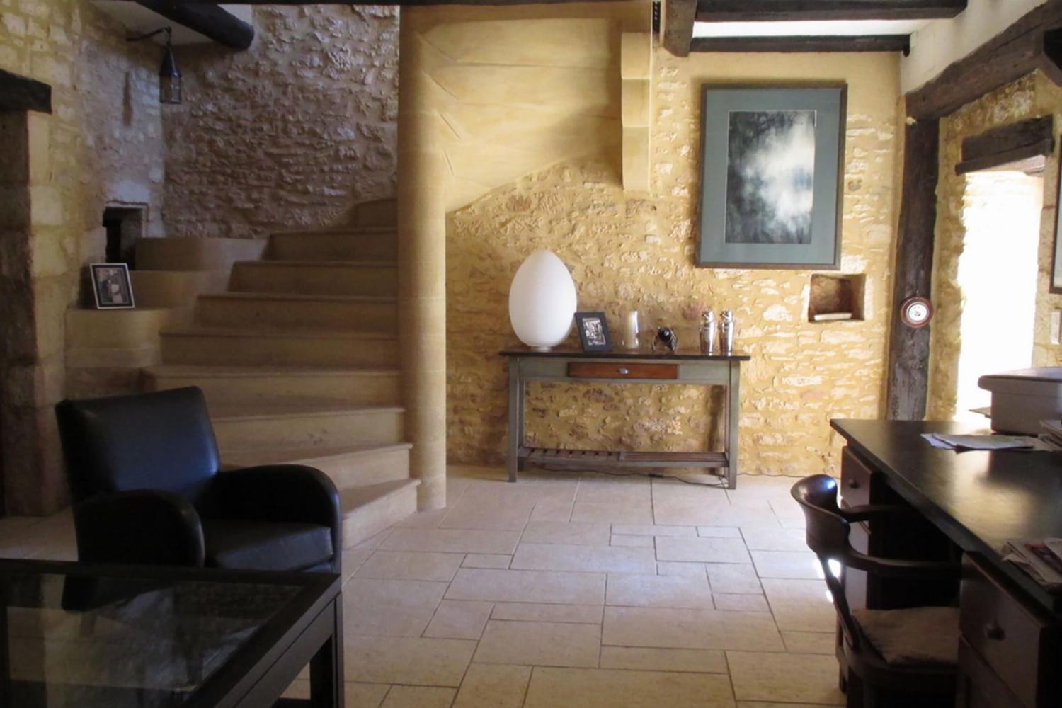 Staircase | Rental home in Dordogne