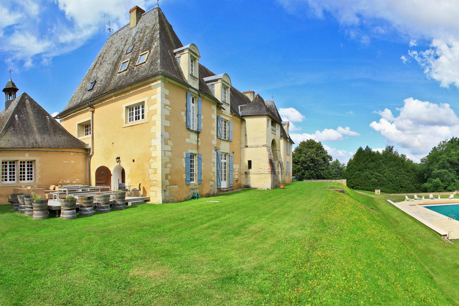 Holiday château in Dordogne