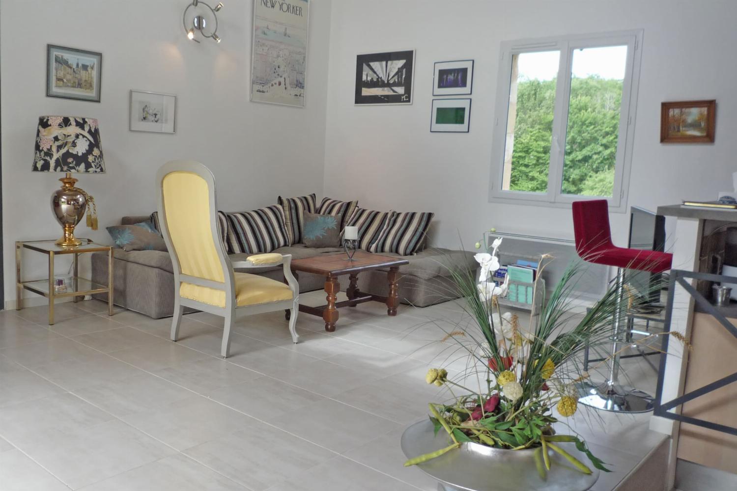 Living room | Holiday villa in Dordogne
