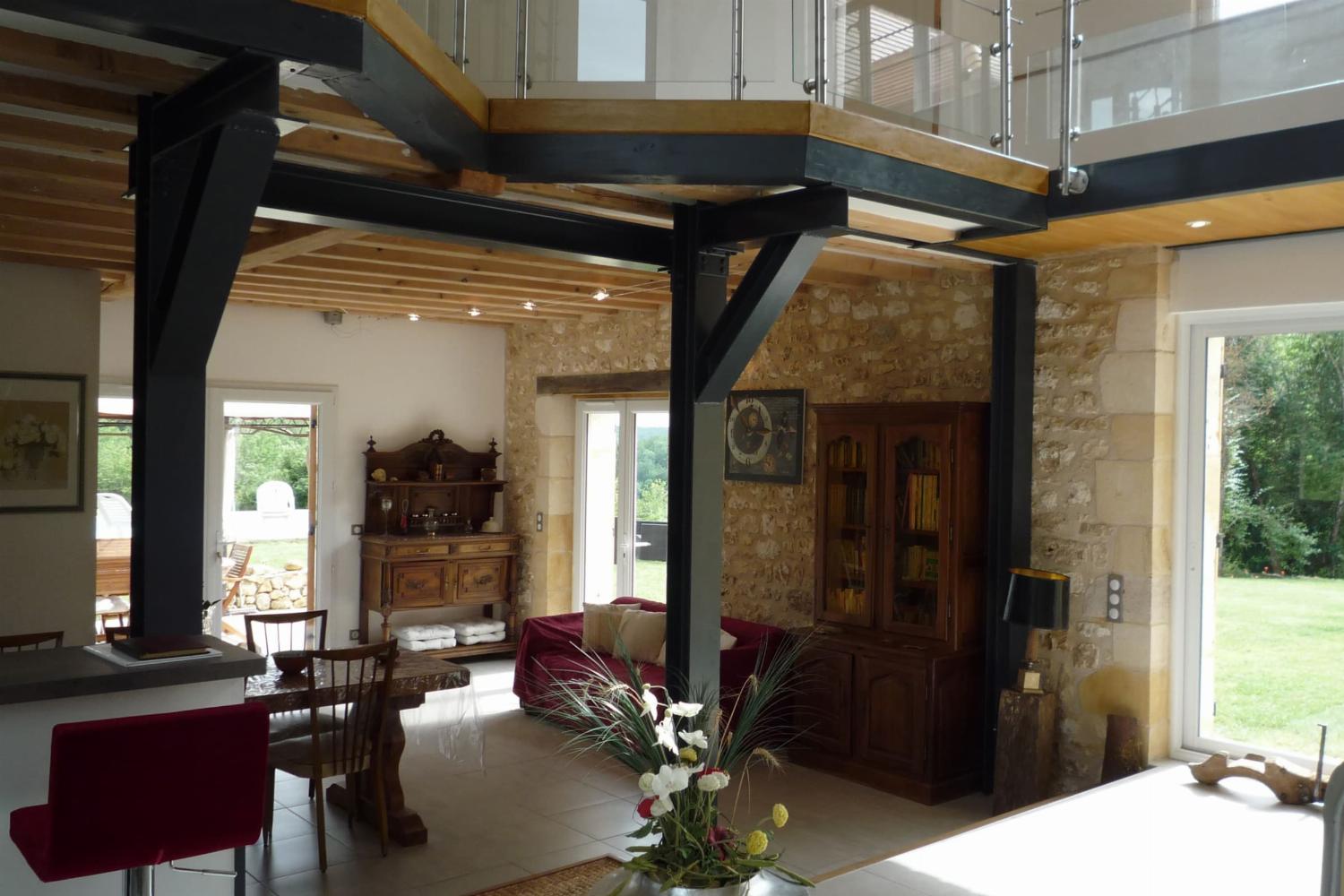 Living room | Holiday villa in Dordogne