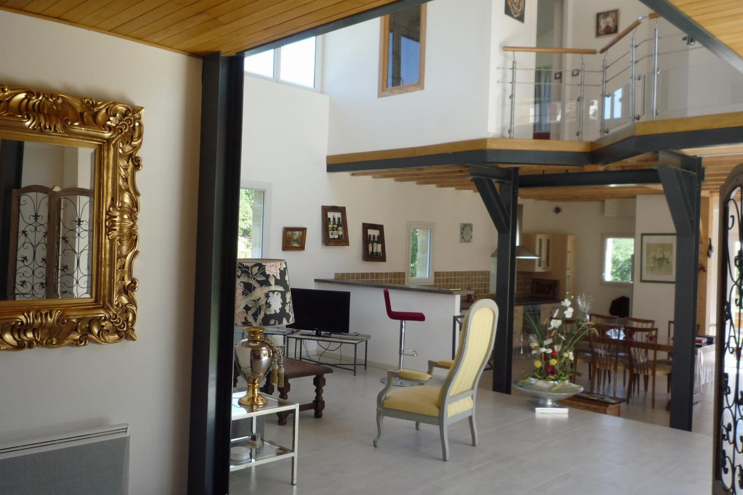 Living room | Holiday villa in Dordogne