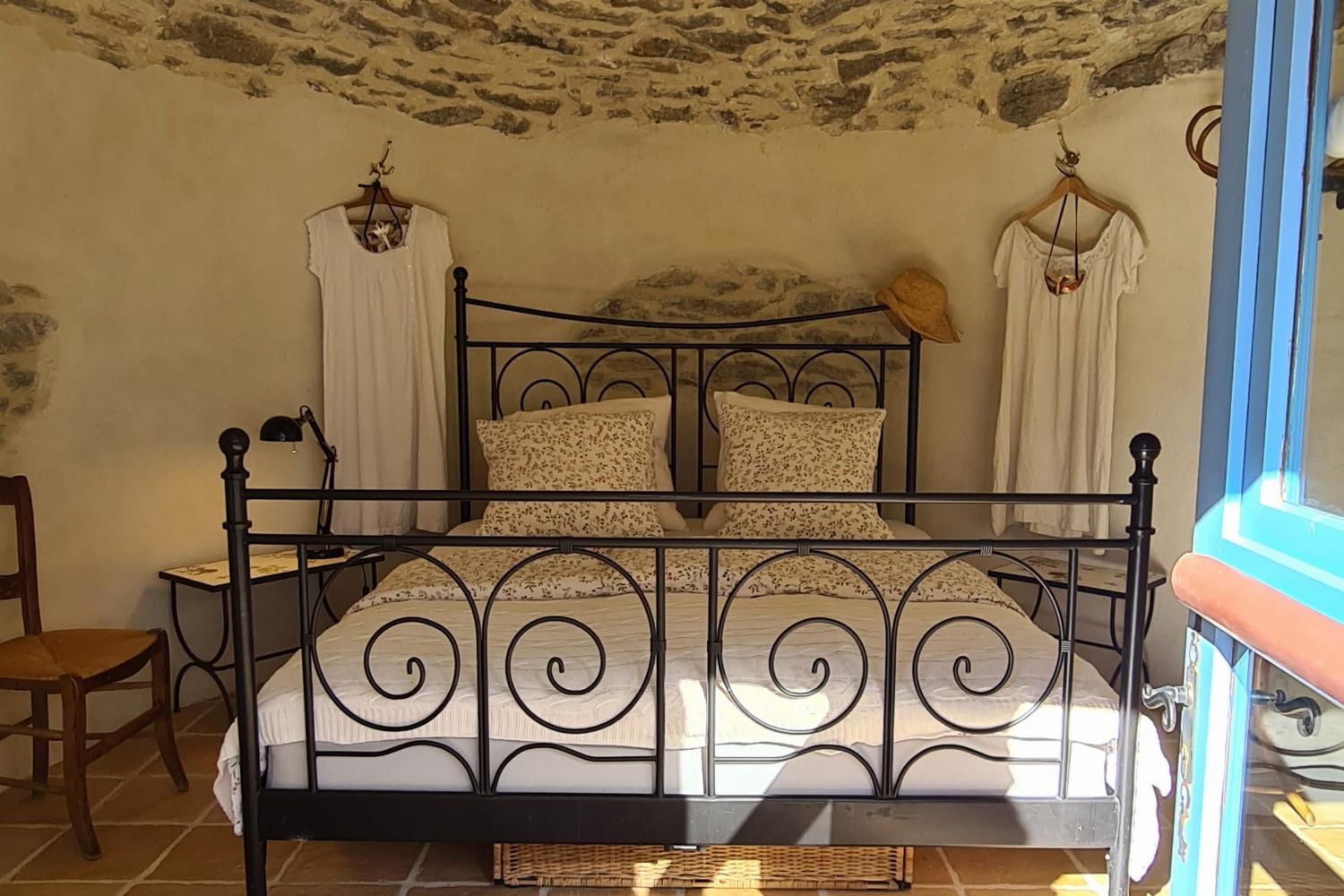 Bedroom in tower | Holiday accommodation in South of France