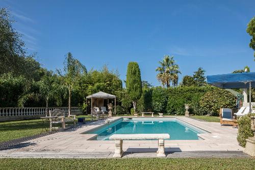 Private heated pool