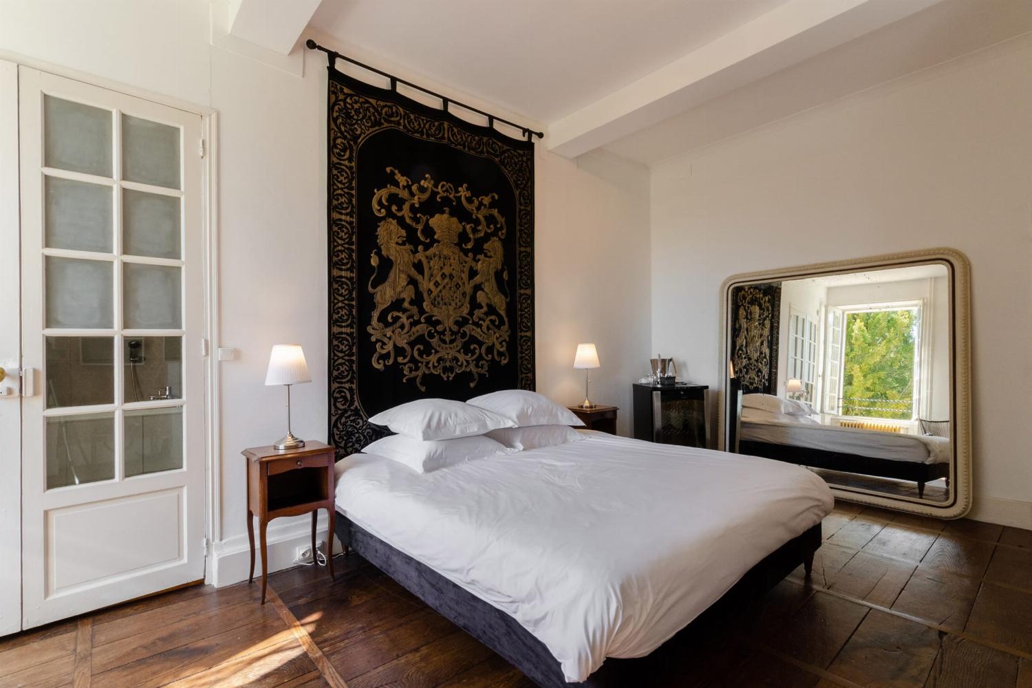 Bedroom | Vacation château in Charente