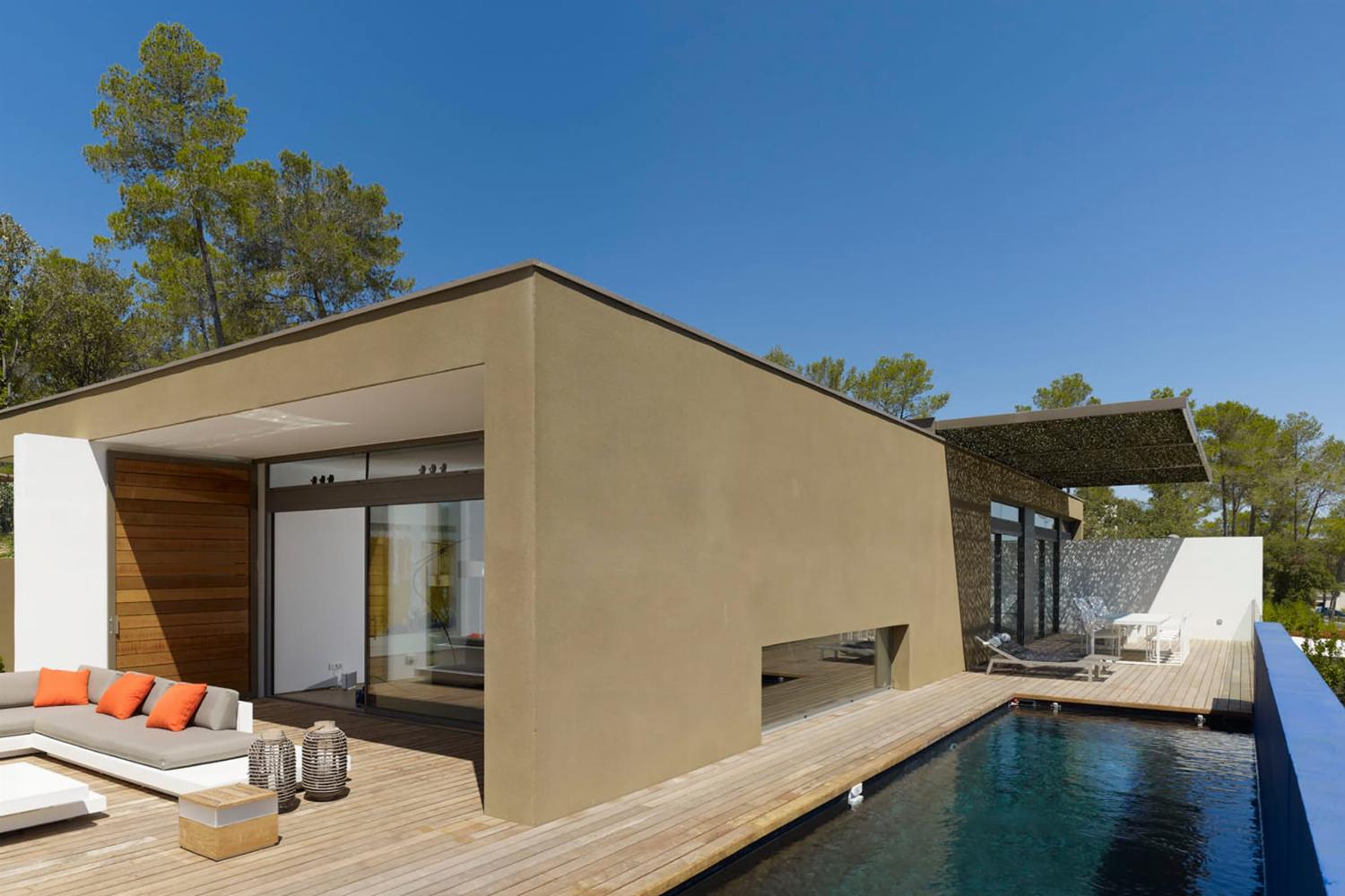 Villa de vacances dans le sud de la France avec piscine privée chauffée