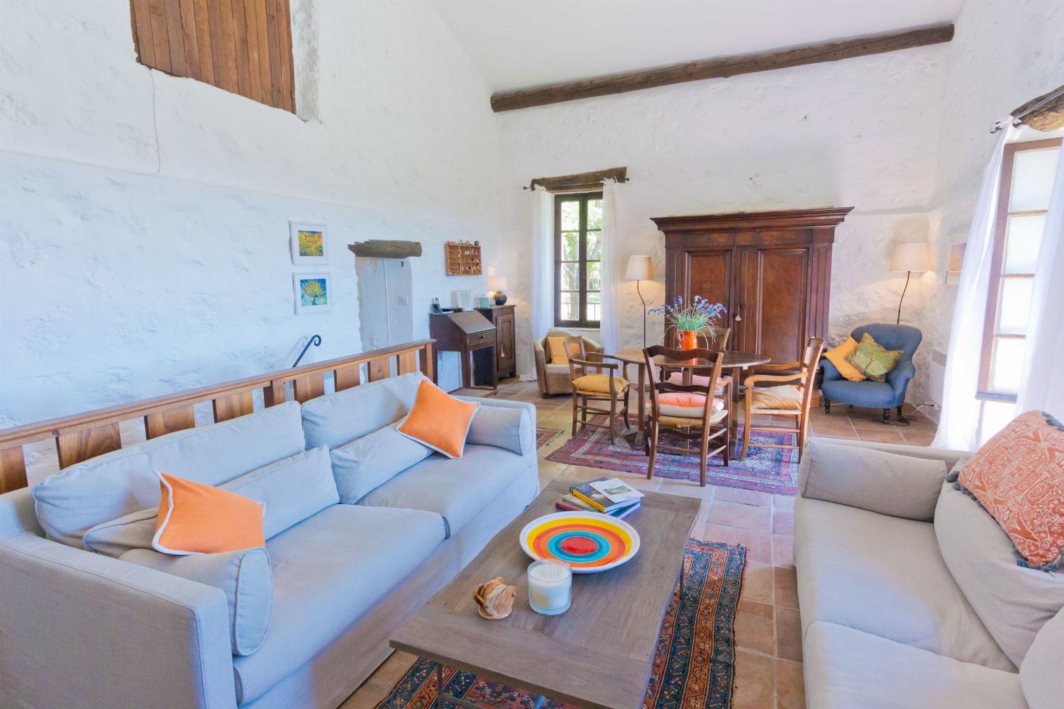 Living room | Vacation home in Provence