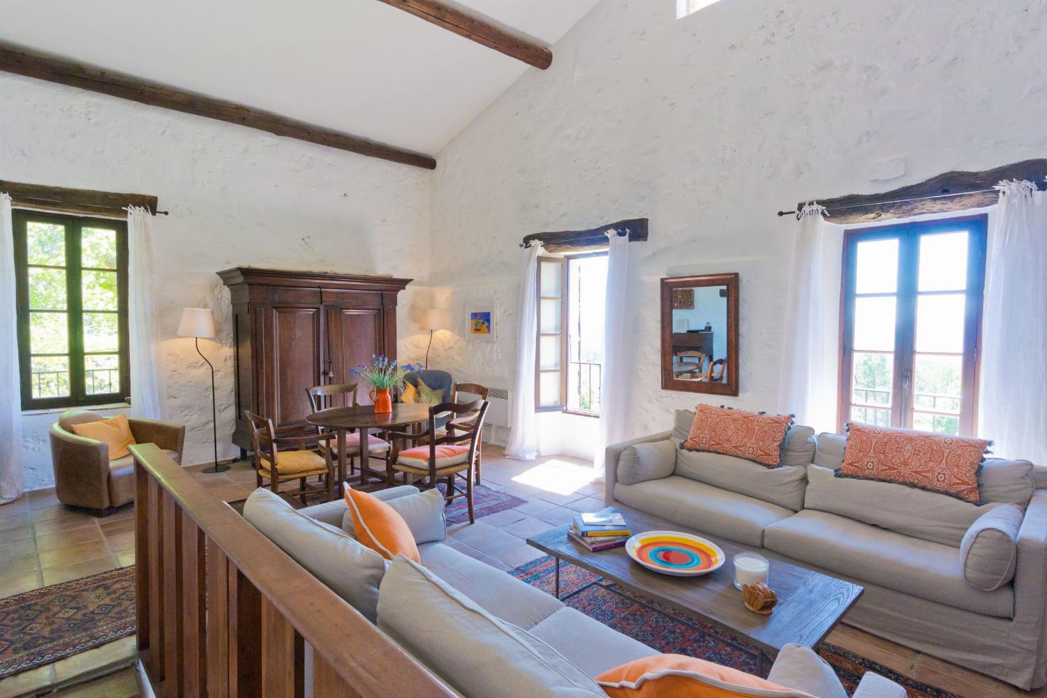 Living room | Vacation home in Provence
