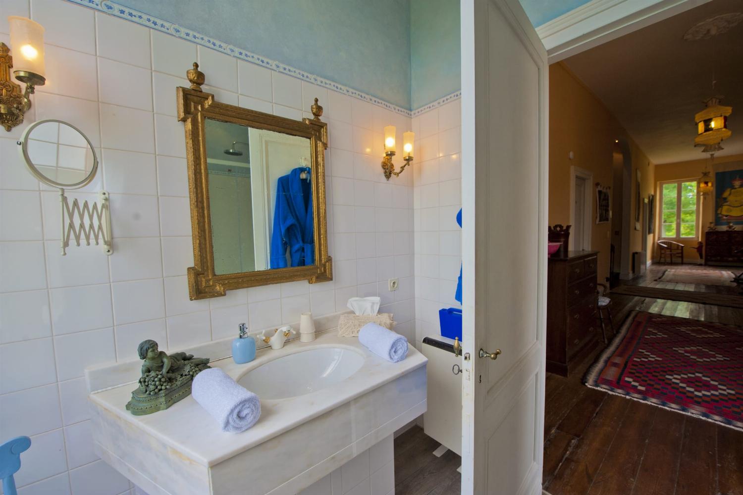 Bathroom | Holiday château in Dordogne