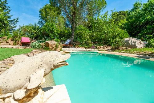 Private heated pool