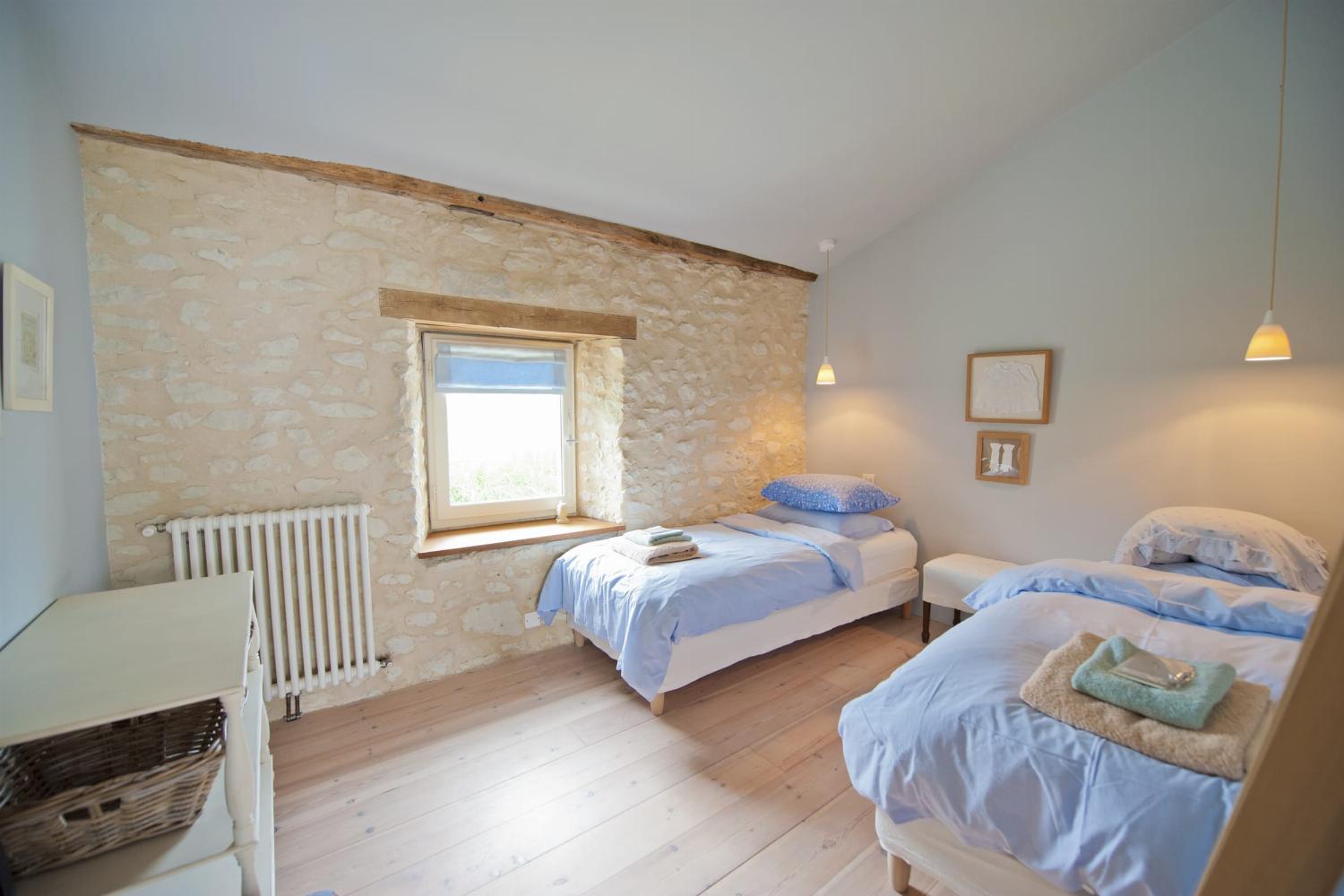 Bedroom | Rental home in Dordogne