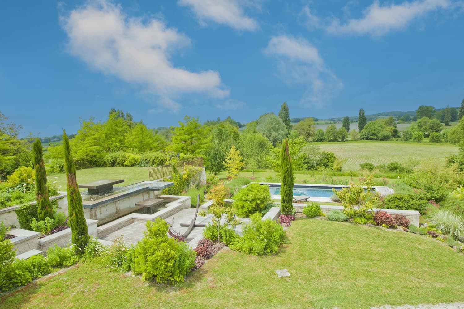 Garden in France