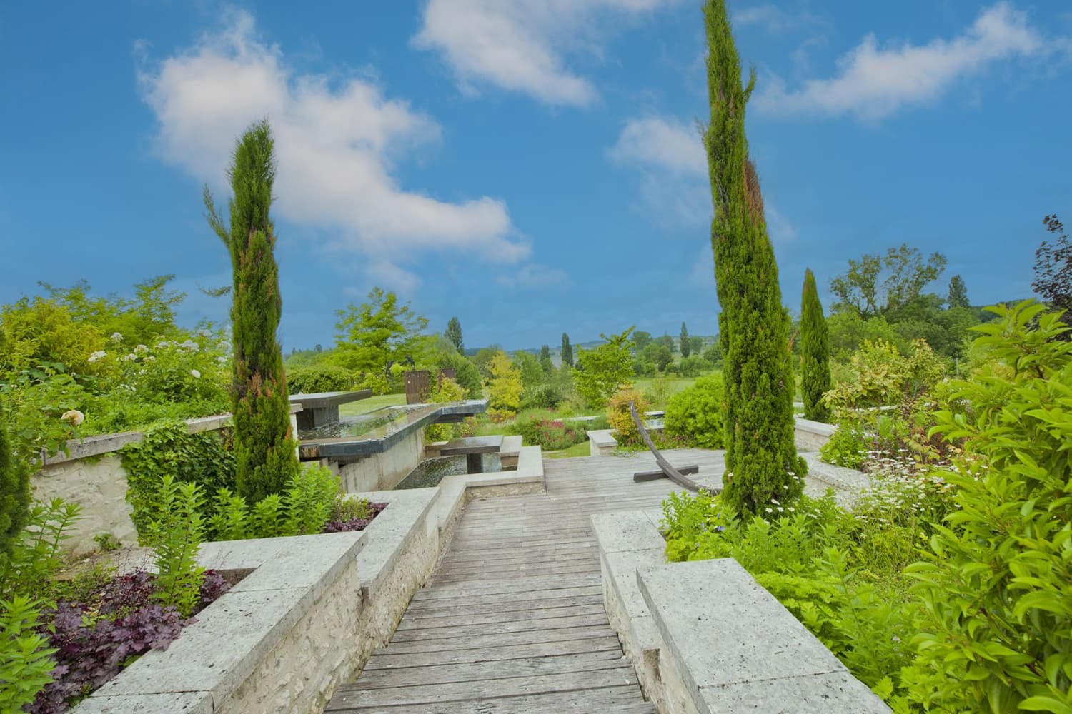 Garden in France