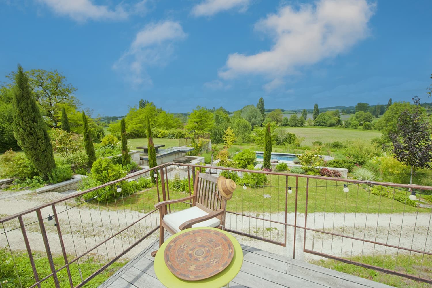 Garden in France
