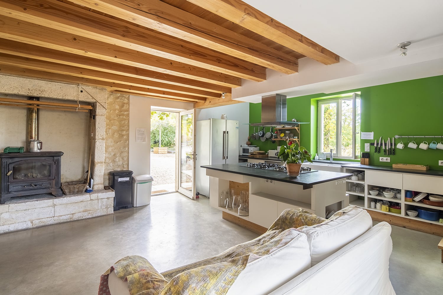 Sitting room | Rental home in Nouvelle-Aquitaine