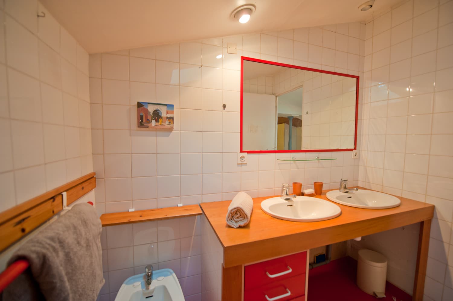Bathroom in South West France rental home