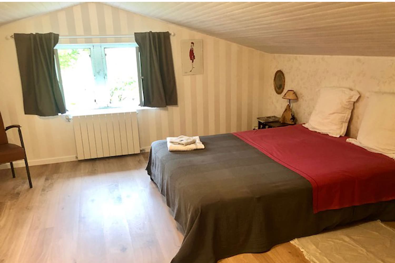 Bedroom in South West France rental home