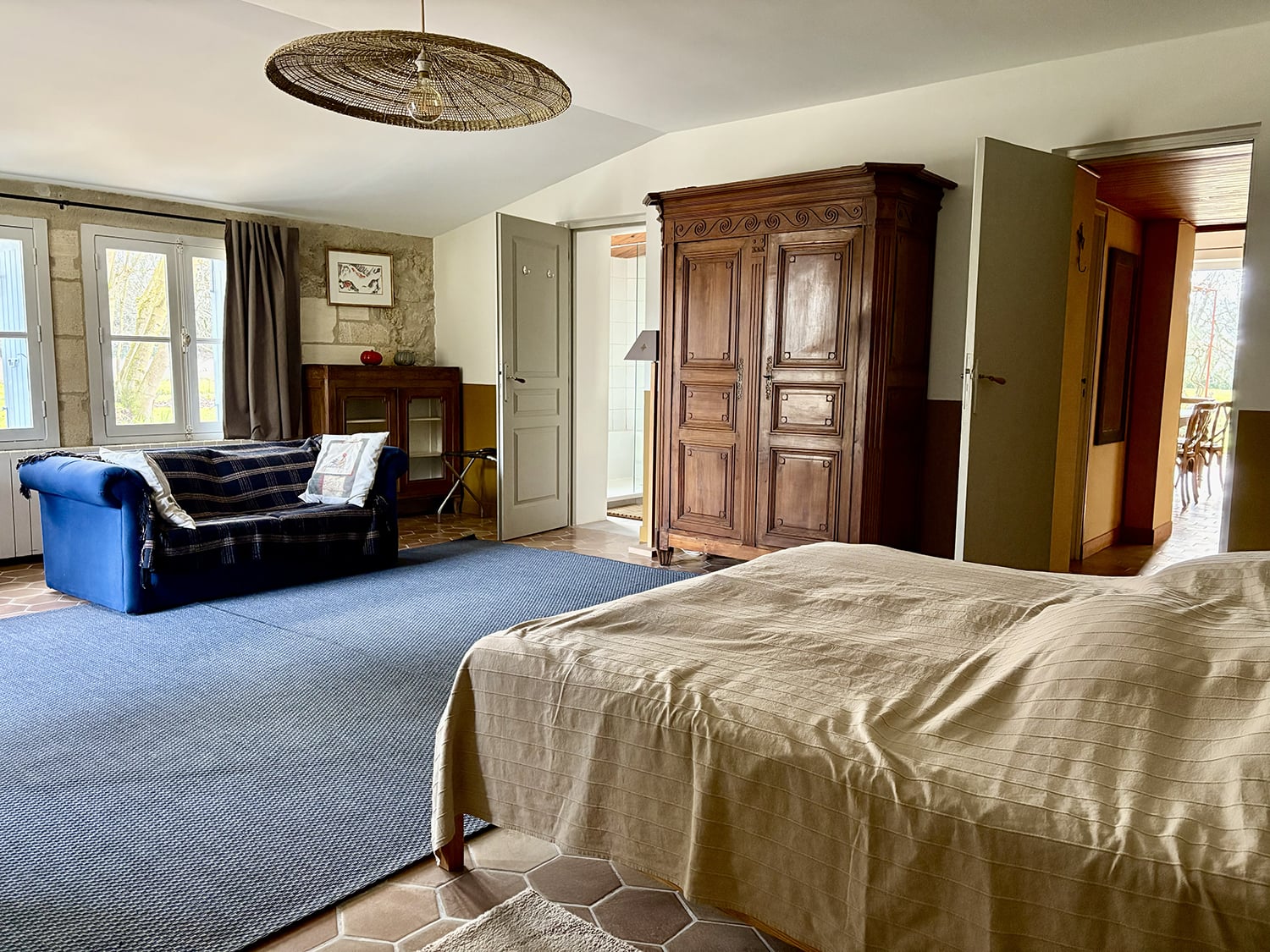 Bedroom | Rental home in Gironde