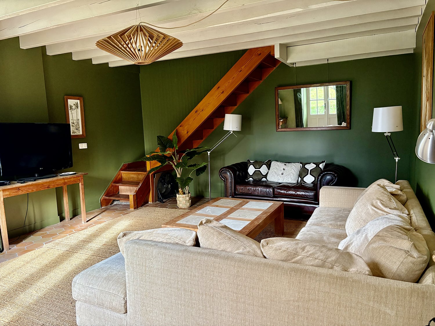 Sitting room | Rental home in Gironde
