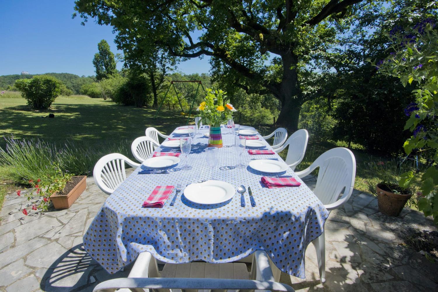 Dining terrace