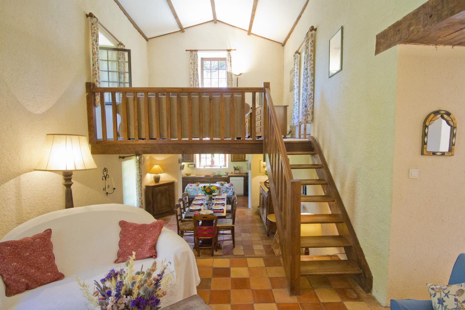 Living room | Rental accommodation in Dordogne