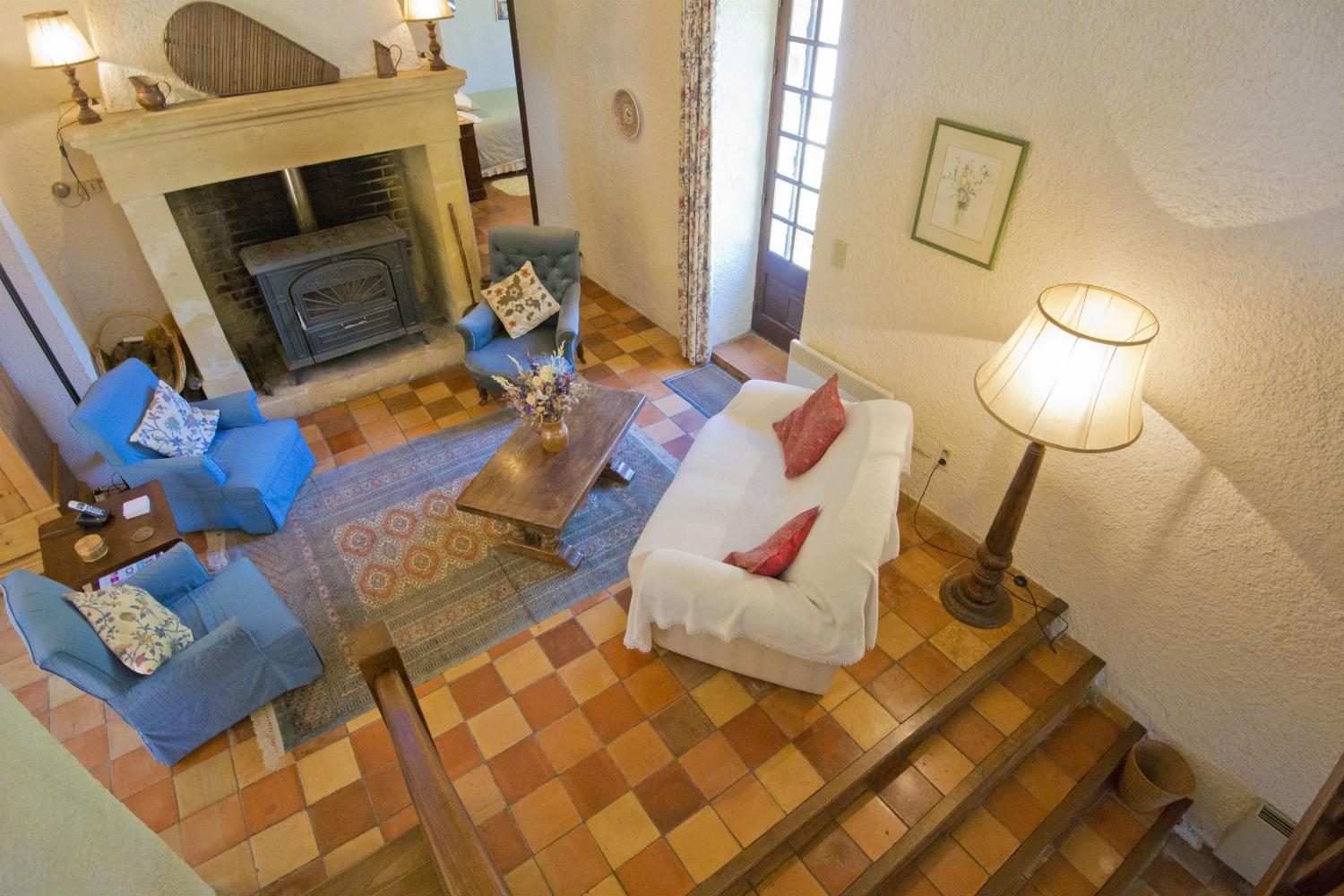 Living room | Rental accommodation in Dordogne