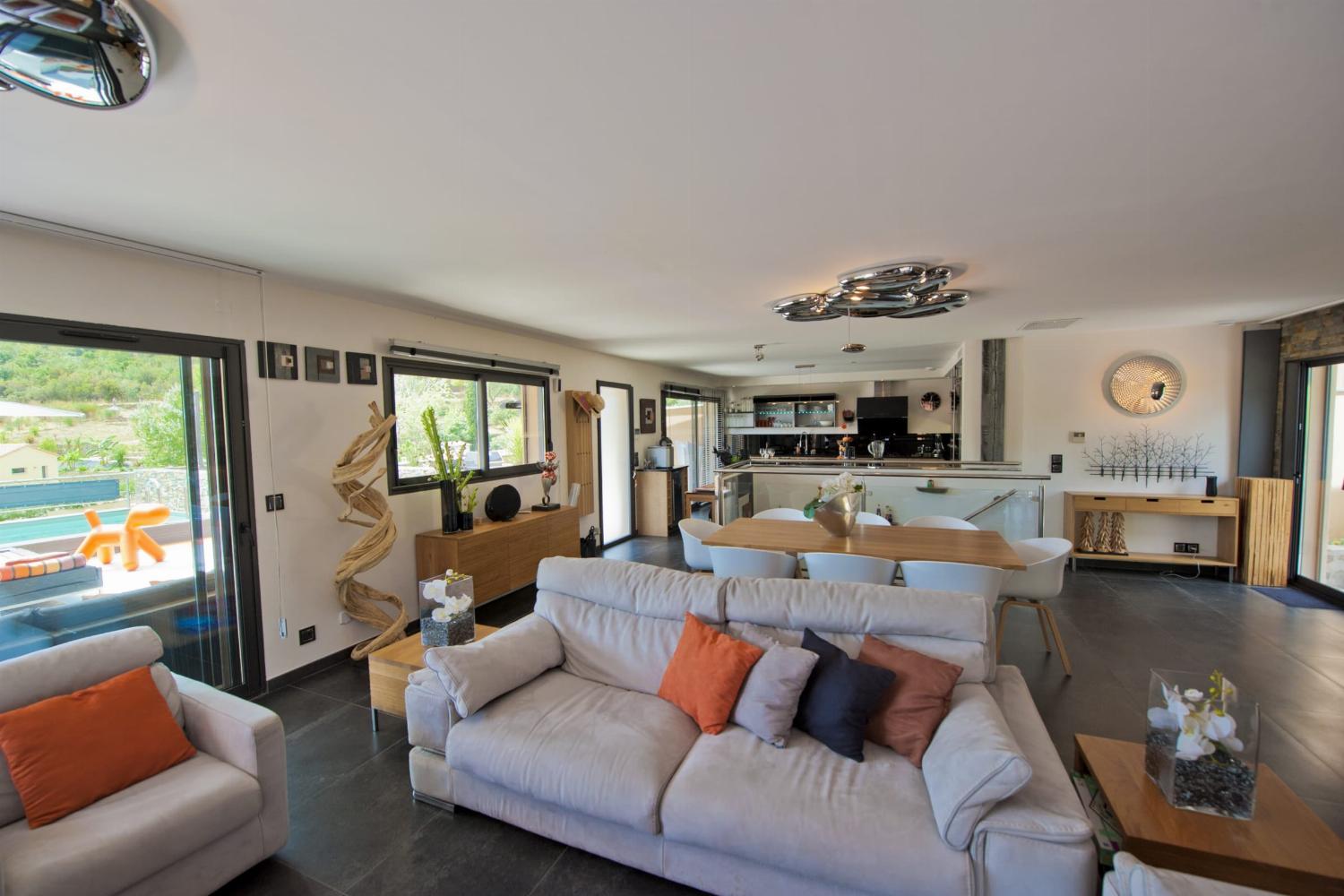 Living room | Holiday villa in Collioure