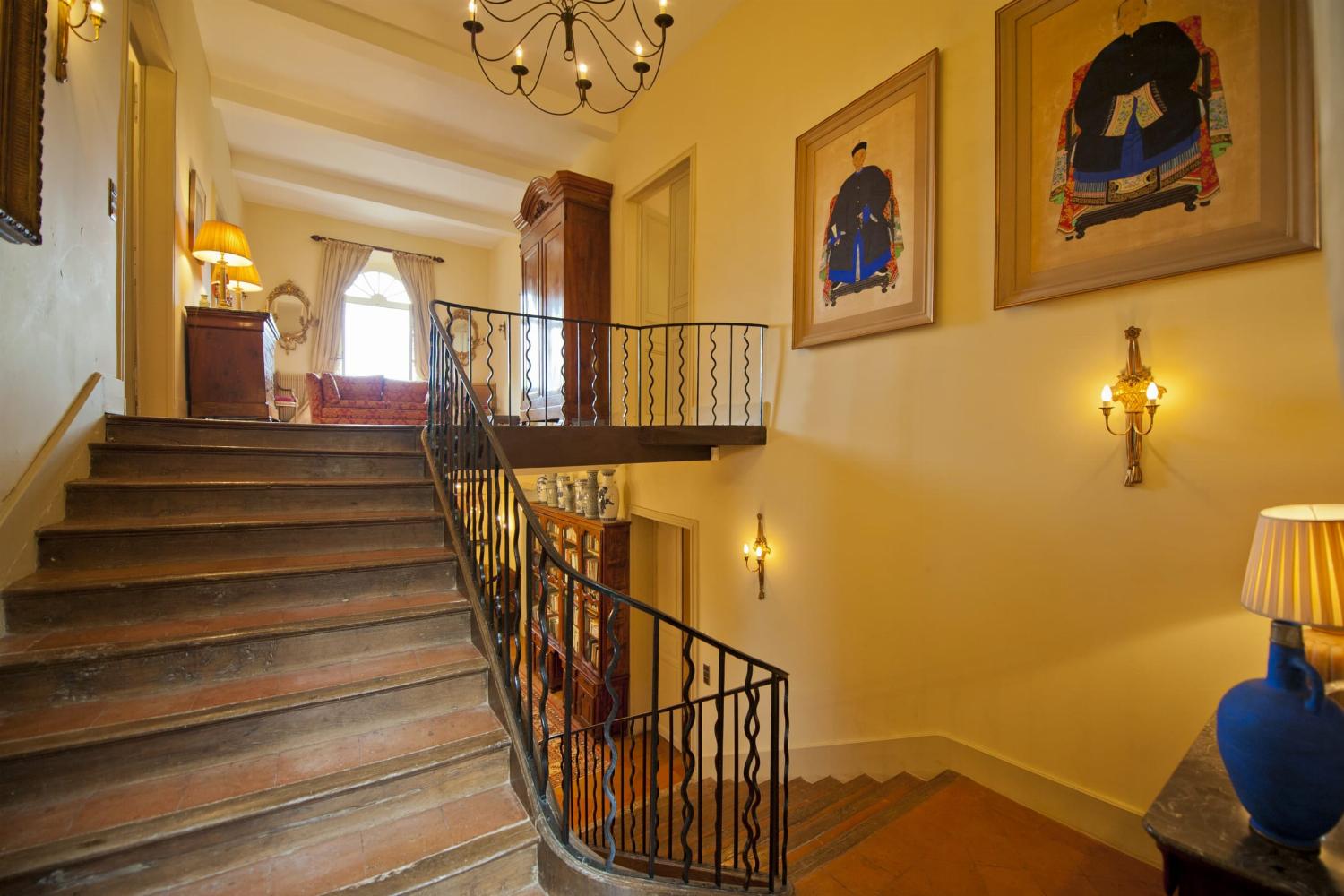 Staircase | Holiday château in the Gers