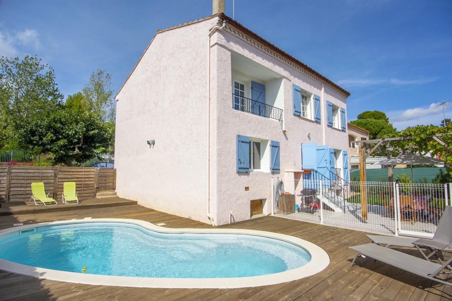 Rental home in South of France with private pool