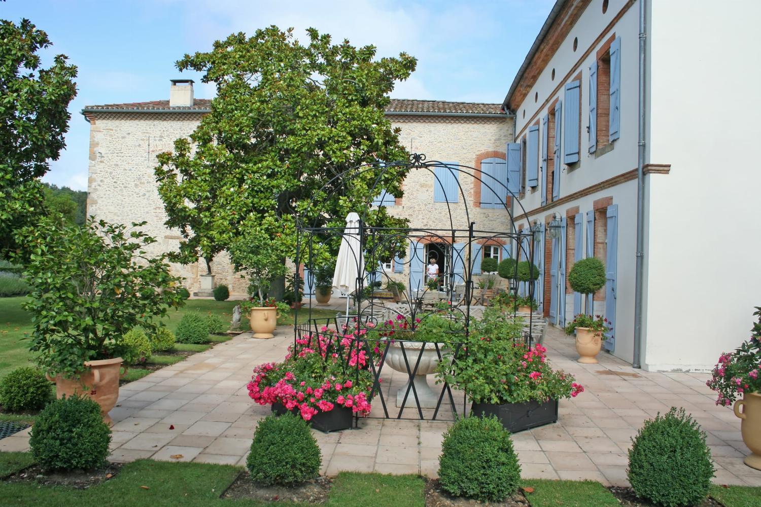 Château terrace