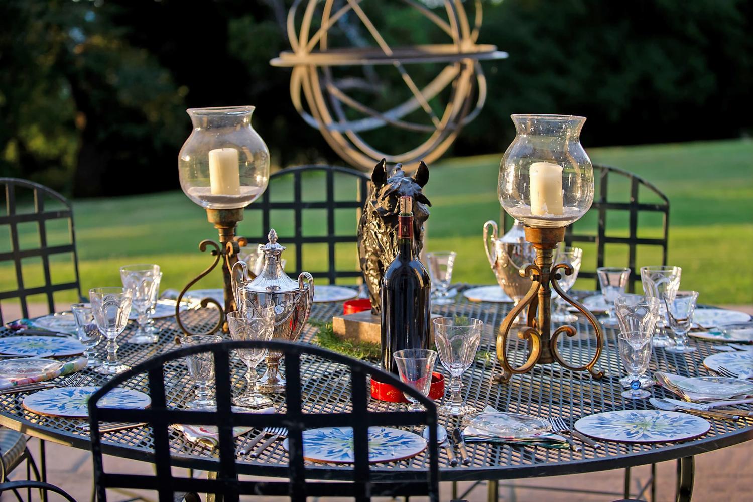 Dining terrace