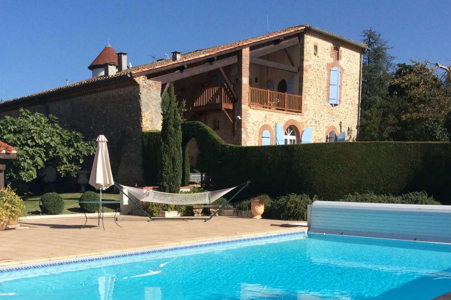 Holiday château in Ariège with private pool