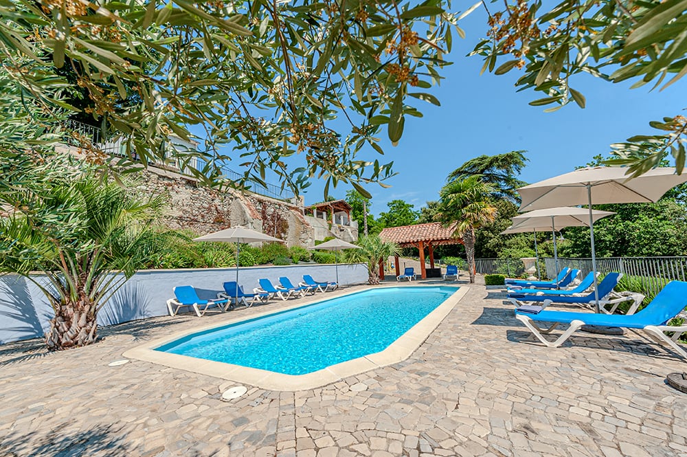 Private pool and terrace