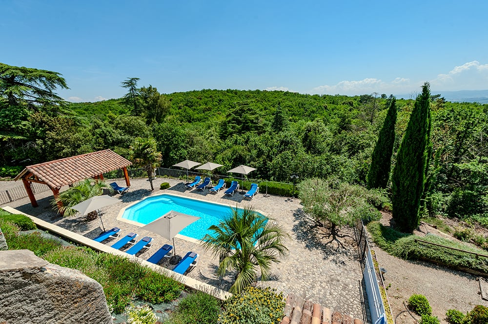 Private pool and terrace