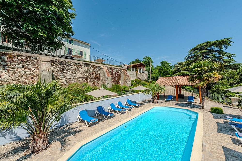 Private pool and terrace